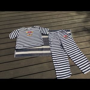 Vintage Mickey Mouse Cruise pajama set